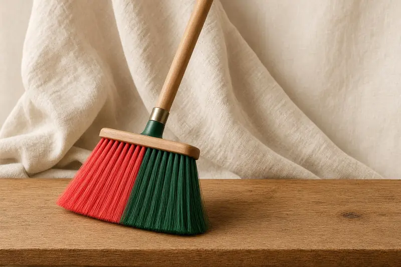 Balai et brosse